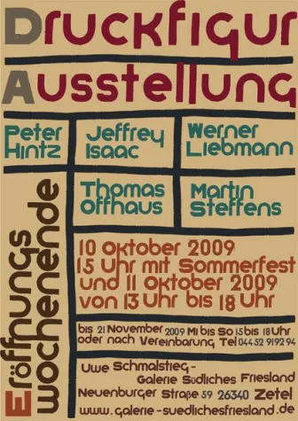 Bild: Galerie Südliches Friesland eröffnet mit Künstlern aus Berlin, Erfurt und Italien