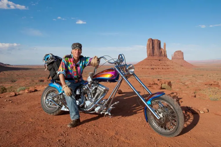 Bild: Mit der Harley Davidson auf der Route 66: Die Reuthers-Jubliäumstour mit Wolfgang Fierek im Online-Gewinnspiel