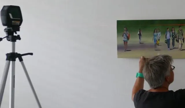 Bild: Kunst im Büro: Künstler erarbeiten Raumkonzept für Essener Übersetzungsunternehmen