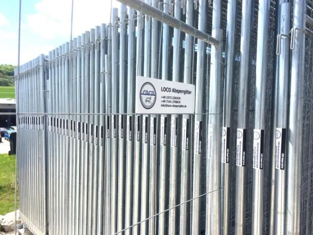 LOCO Mietparkerweiterung Mobilzaun Bild: LOCO Mietparkerweiterung Mobilzaun