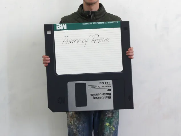 Bild: Ausstellung „FLOPPY GAMES“ von Johan Schäfer