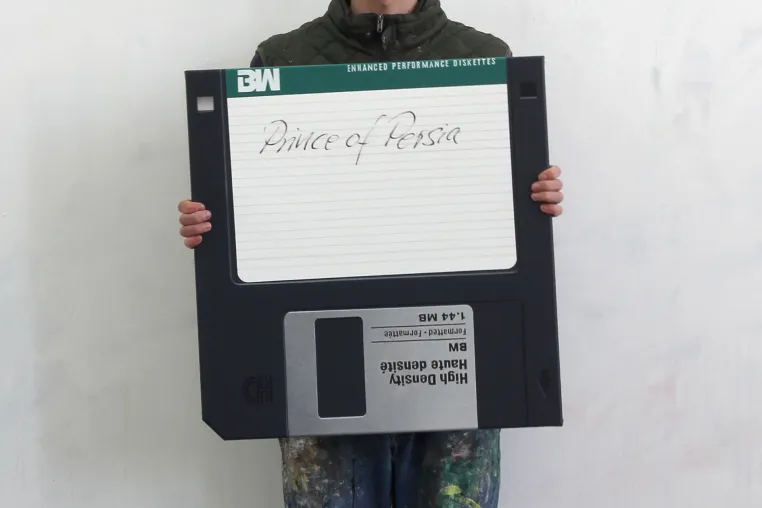 Bild: Ausstellung „FLOPPY GAMES“ von Johan Schäfer