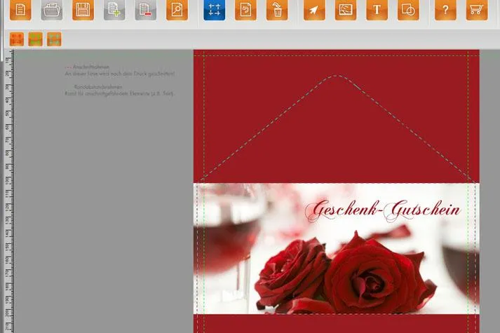 Bild: Geschenkgutscheine online gestalten - viele Vorlagen