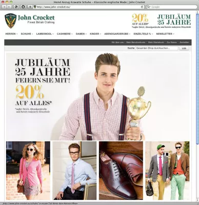 Modelabel John Crocket seit 25 Jahren in Köln Bild: Modelabel John Crocket seit 25 Jahren in Köln