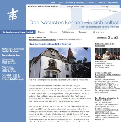 Bild: Neue vernetzte Informationsplattform mit evangelischem Profil und ökumenischer Weite