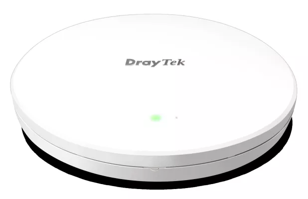 DrayTek stellt mit dem VigorAP 960c einen neuen AccessPoint für die Deckenmontage im WIFI6-Standard vor Bild: DrayTek stellt mit dem VigorAP 960c einen neuen AccessPoint für die Deckenmontage im WIFI6-Standard vor
