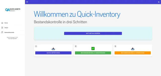 Inventur von Anlagegütern neu gedacht: Quick-Inventory ergänzt bestehende Anlagenbuchhaltungen Bild: Inventur von Anlagegütern neu gedacht: Quick-Inventory ergänzt bestehende Anlagenbuchhaltungen