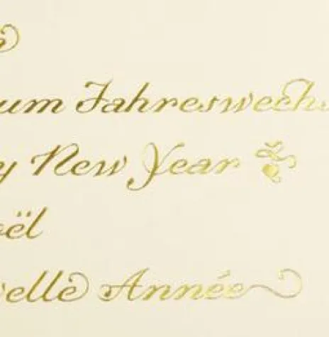 Neue Prägefolie fürs extra Feine Bild: Neue Prägefolie fürs extra Feine