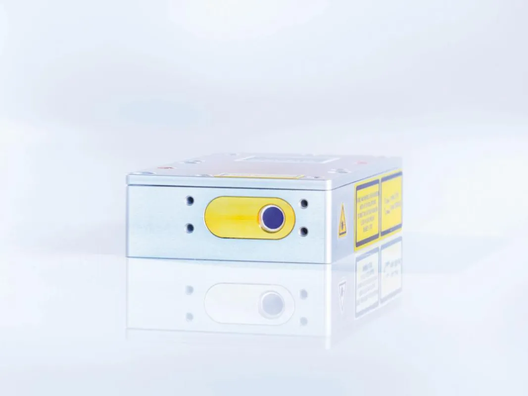 Der grüne Scheibenlaser JenLas® D2.mini 5/8 W für die Laserendoskopie und Dermatologie.