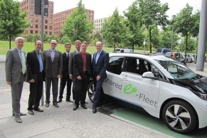 Bild: Shared E-Fleet elektrisiert Potsdamer Platz