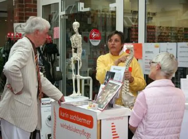 Bild: Gesundheitstage in der MOORBEK PASSAGE in Norderstdt