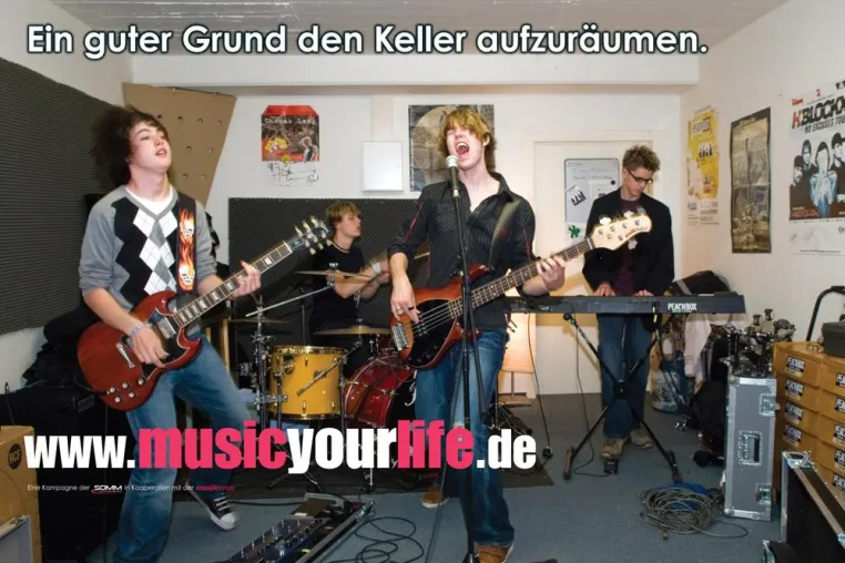Bild: „Music Your Life“ - Kampagne für aktives Musizieren geht in die zweite Runde
