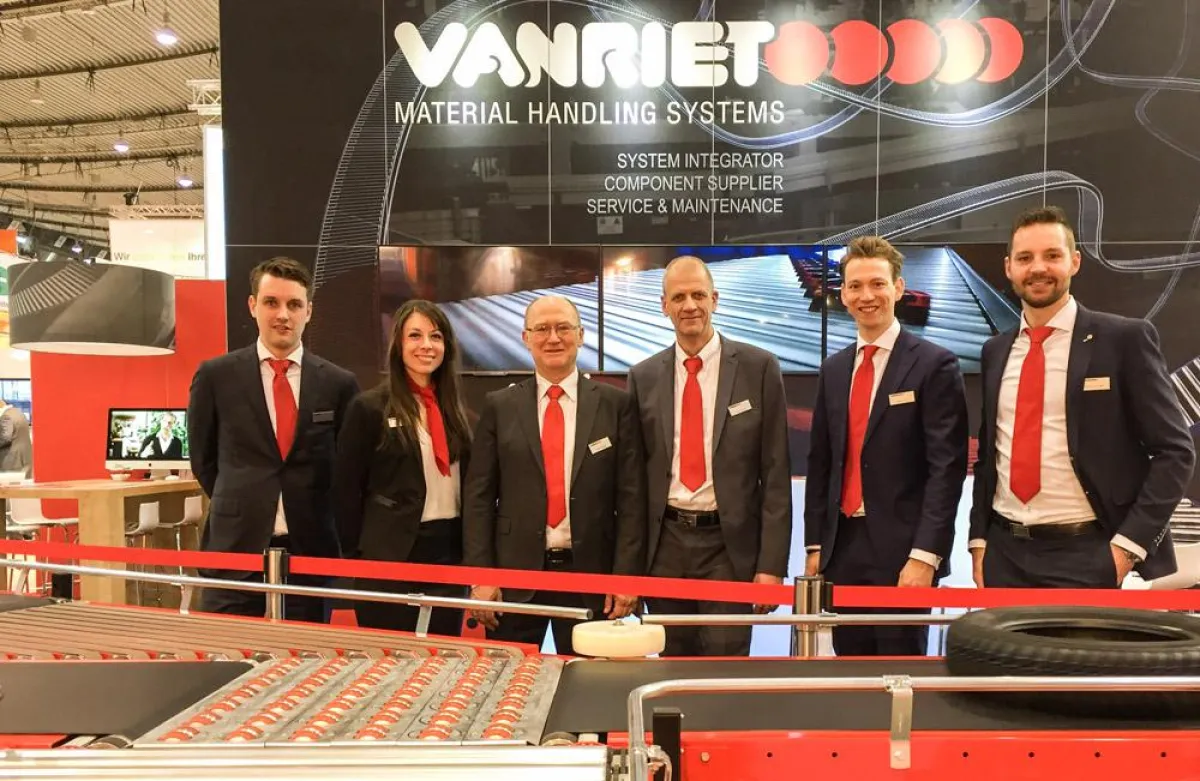 VanRiet berät auf der LogiMAT vor allem zu Lösungen für E-Commerce, KEP und Kontraktlogistik.