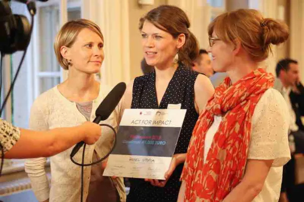 Bild: Gründer mit Verantwortung: Hotel Utopia gewinnt Förderpreis für Sozialunternehmer 'Act for Impact'