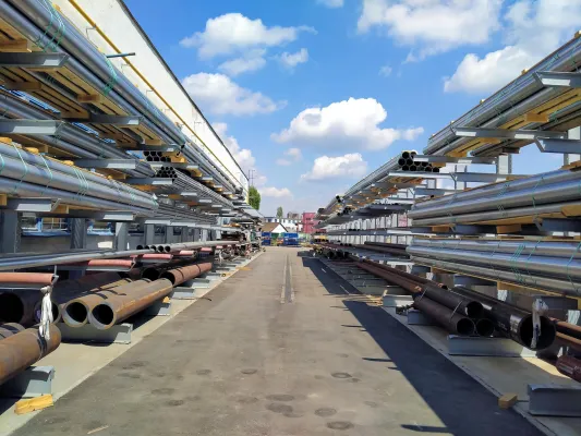 Bild: Mebatex: Schwere Rohre leichter handhaben