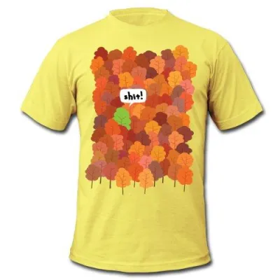 Bild: Bunt sind schon die Wälder – und die Shirts für den Herbst 2010