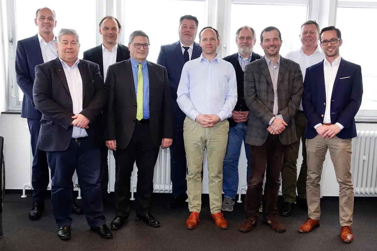 Der neu gegründete Beirat mit dem MCN-Vorsitzenden Dominik Eisenbeis ? Bildrechte: MCN e. V.