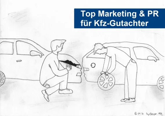 Bild: Werbekampagne durch Public Relation für Kfz-Sachverständiger