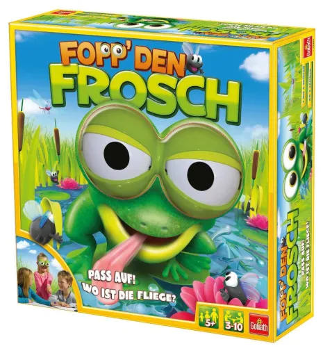 Bild: Wer hat dem Frosch die Fliege gemopst?