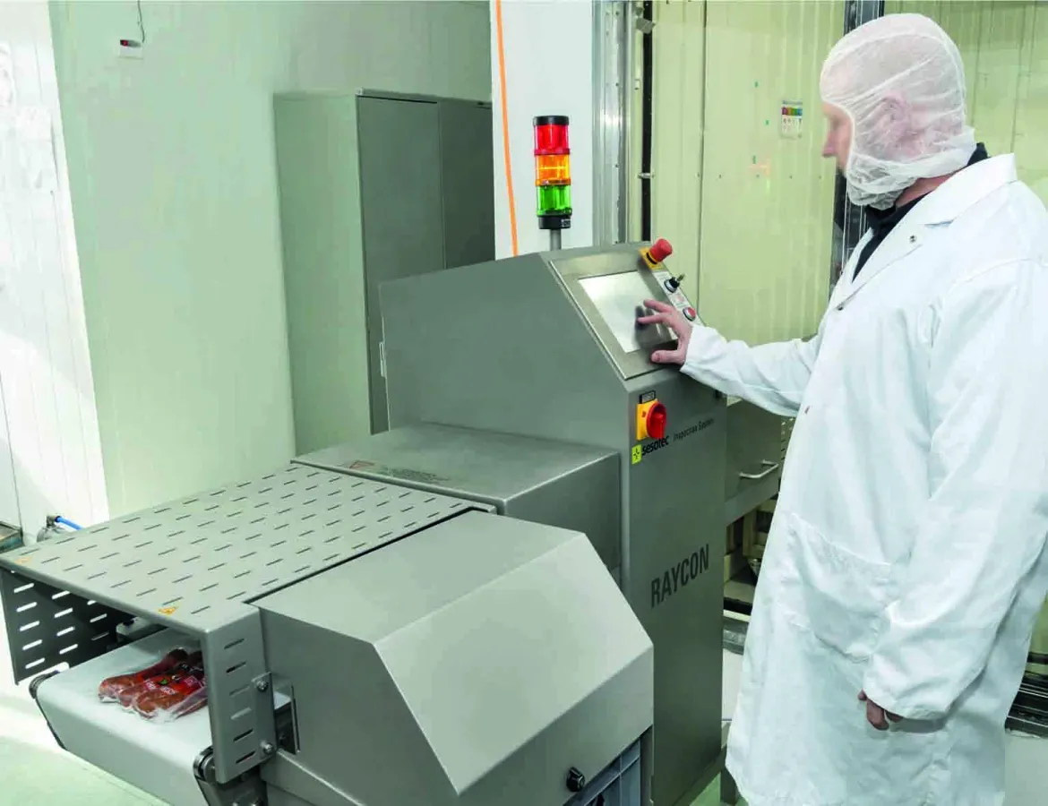 Der kanadische Wurstwarenhersteller entschied sich für ein RAYCON von Sesotec