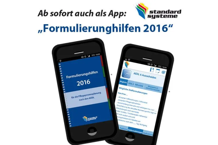 Bild: Die Formulierungshilfen-App von Standard Systeme ist da!