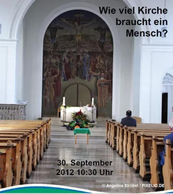 Gottesdienst „Mittendrin“ am Sonntag, 30.09.2012, 10:30 Uhr, am Frankfurter Ring 150/6, FeG München-Nord Bild: Gottesdienst „Mittendrin“ am Sonntag, 30.09.2012, 10:30 Uhr, am Frankfurter Ring 150/6, FeG München-Nord