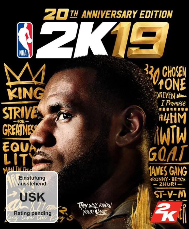 NBA 2K19 20th Anniversary Edition Pack
