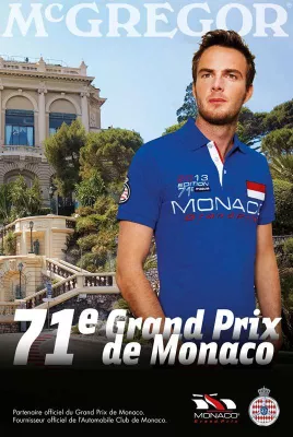 Bild: Grand Prix de Monaco 2013 Formel 1 Fashion by McGregor: Exklusive Race-Kollektion zum 71. Monte Carlo Rennen