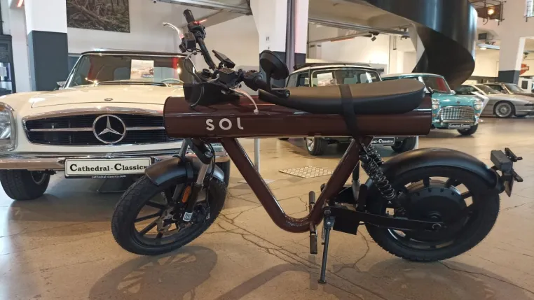 Bild: Elektro-Roller Pocket Rocket von SOL Motors neu bei ONKEL DRE im LENKWERK Bielefeld