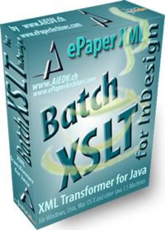 BatchXSLT for InDesign - ein mächtiger und flexibler XML Transformer