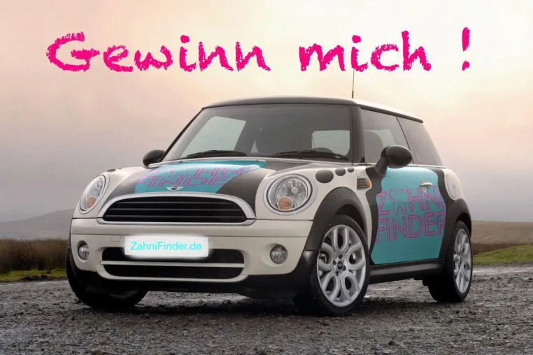 Bild: 3 x Cooler Mini Cooper zu gewinnen mit ZahniFinder.de
