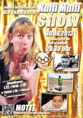 Bild: Die Fabelhafte Kultimulti-Show am 30.08.2013 - Diese Show wird revolutionär...