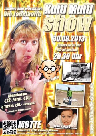 Bild: Die Fabelhafte Kultimulti-Show am 30.08.2013 - Diese Show wird revolutionär...