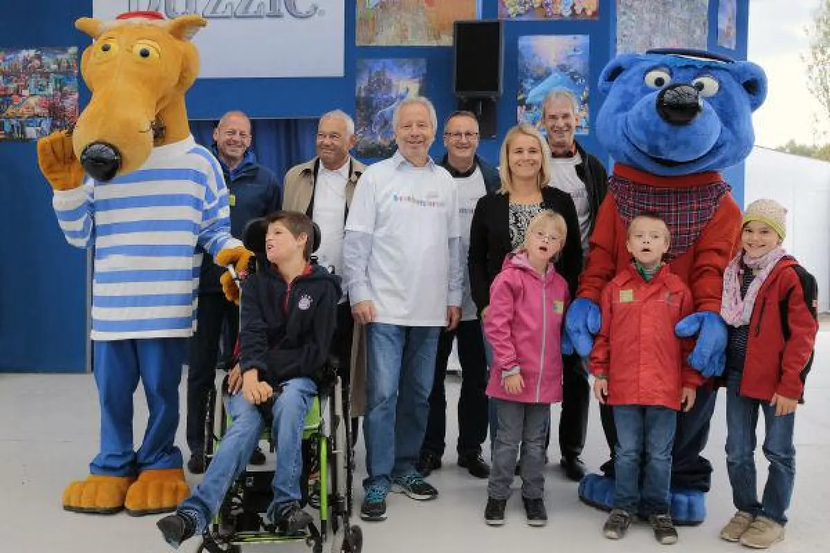 Die prominente Schirmherrin Verena Bentele eröffnete den Aktionstag.