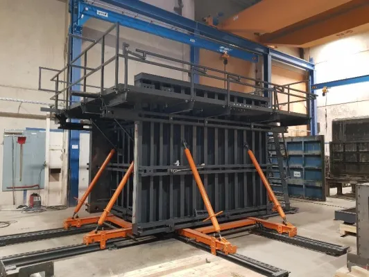 Bild: RATEC mit Folgeauftrag für variable Schalung zur Produktion von Trafokompaktstationen