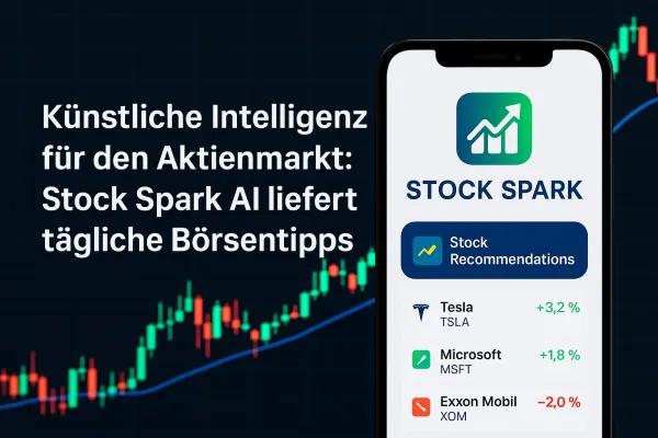 Bild: Künstliche Intelligenz für den Aktienmarkt: Stock Spark AI liefert tägliche Börsentipps