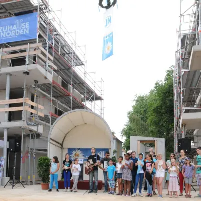 Bild: Richtfest für das größte Lübecker Neubauprojekt