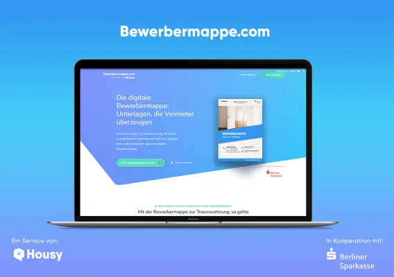 Housy kooperiert mit der Berliner Sparkasse und vereinfacht den Bewerbungsprozess für das neue Zuhause Bild: Housy kooperiert mit der Berliner Sparkasse und vereinfacht den Bewerbungsprozess für das neue Zuhause