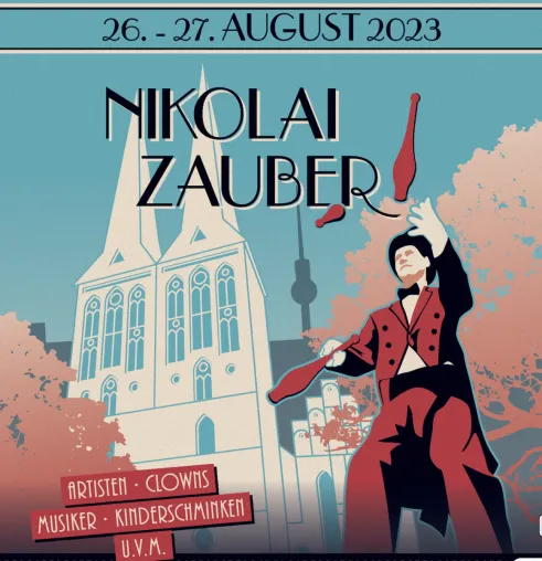 Bild: "1. NikolaiZauber" im Berliner Nikolaiviertel am 26. und 27. August 2023