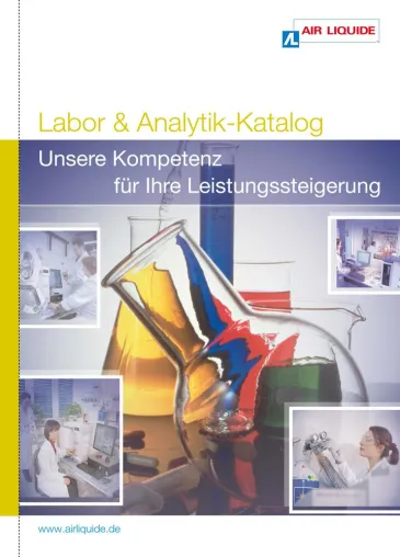 Bild: Air Liquide: Labor & Analytik-Katalog jetzt aktualisiert und erweitert