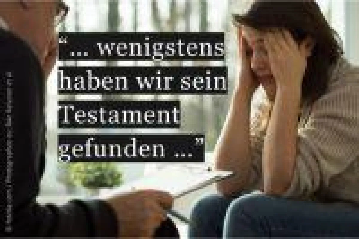 Wo und wie man ein Testament für die Erben auffindbar und sicher verwahrt.
