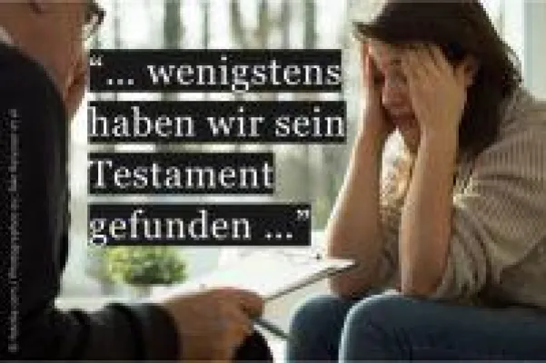 Bild: Erbrecht: Wie man ein Testament richtig und sicher auffindbar verwahrt