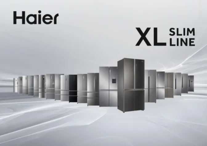 Bild: Raumwunder mit perfekter Passform - Haier XL Slim Line Kühl-Gefrier-Kombinationen