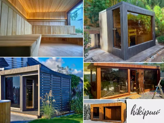 Bild: hikipuu erweitert Sauna Montageservice: Maßgeschneiderte Wellnesslösungen vor Ort zu Bestpreisen