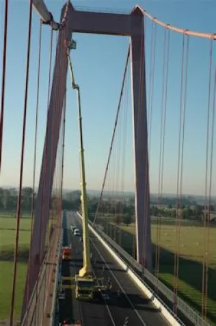 Bild: Sicherheit mit Gardemann: Emmericher Rheinbrücke auf dem Prüfstand