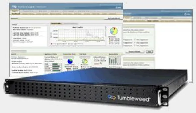 Bild: Tumbleweed AntiSpam Appliance für kleinere, mittlere und grosse Unternehmen