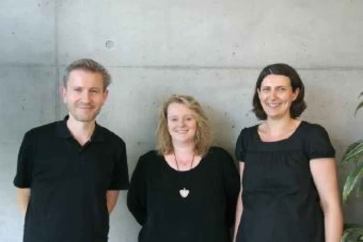 (v.r.n.l.): Klaus Emrich, Anja Mackle und Martina Müller