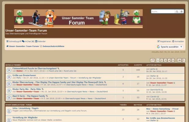 Bild: Gegen den Trend? Sammler eröffnen Überraschungsei Forum und bieten echte Alternative für Sammler