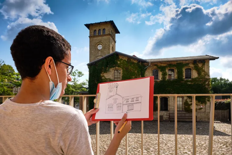 Tag des offenen Denkmals 2020: Das Jugendprojekt werkstatt denkmal präsentiert die Workshop-Ergebnisse Bild: Tag des offenen Denkmals 2020: Das Jugendprojekt werkstatt denkmal präsentiert die Workshop-Ergebnisse