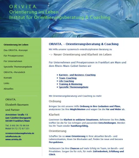 Bild: Fehlende Orientierung häufigster Anlass für Coaching.